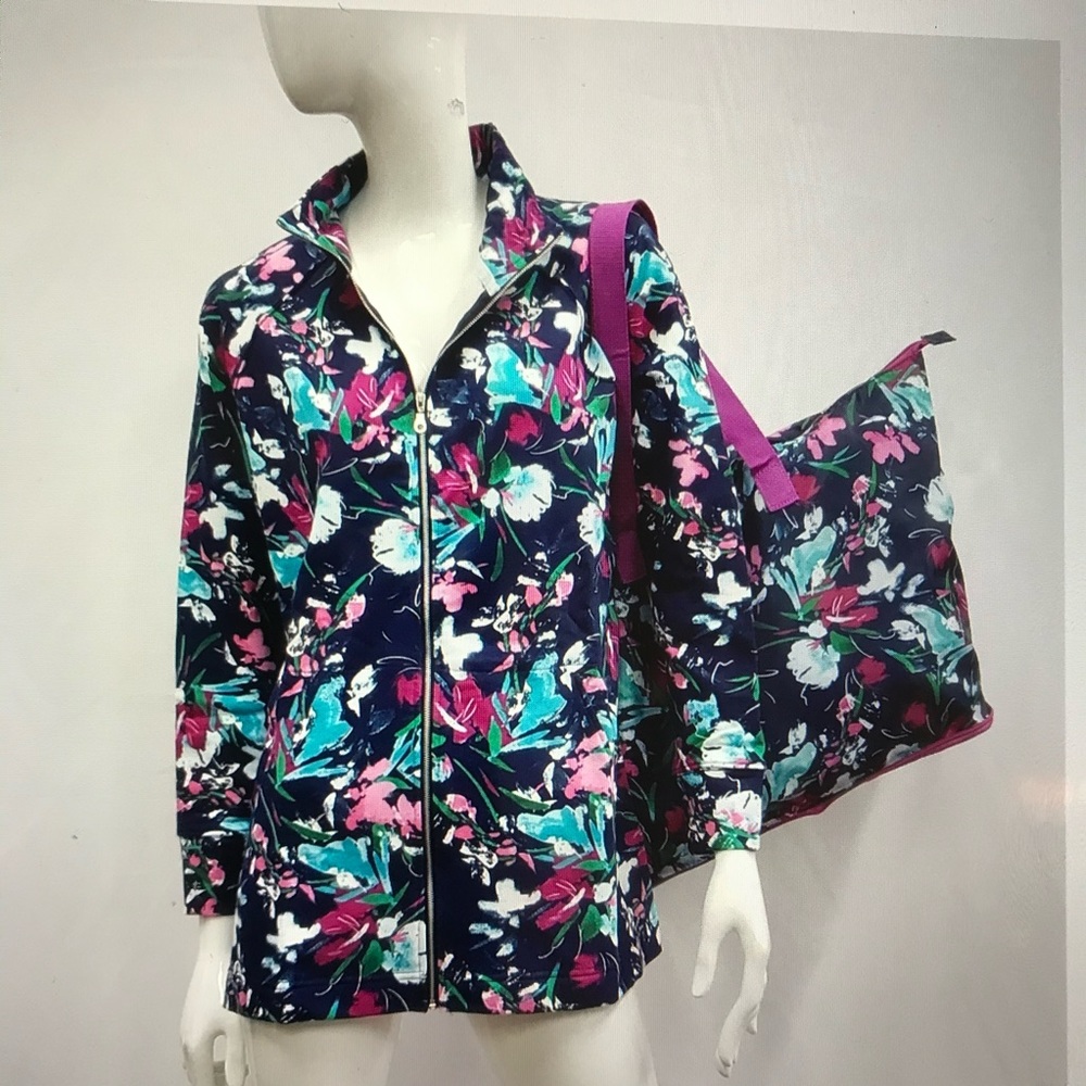 NWOT Track Jacket & Tote Bag Set 1X